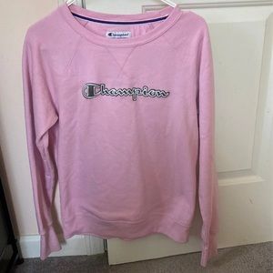 Pink "Champion" Sweatshirt